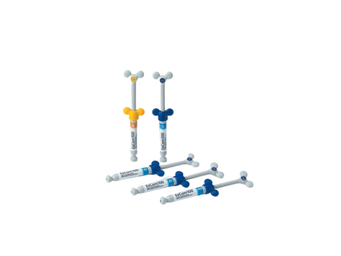 ЭсКом / EsCom 100 (A3) - наногибридный светоотверждаемый композит (4г), Spident / Корея